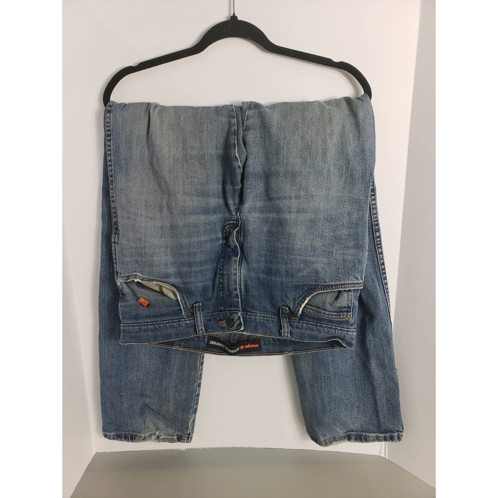 Wrangler FR‎ CAT 2 Flame Resistant Work Jeans Mens 33x34 Blue Denim NFPA 2112